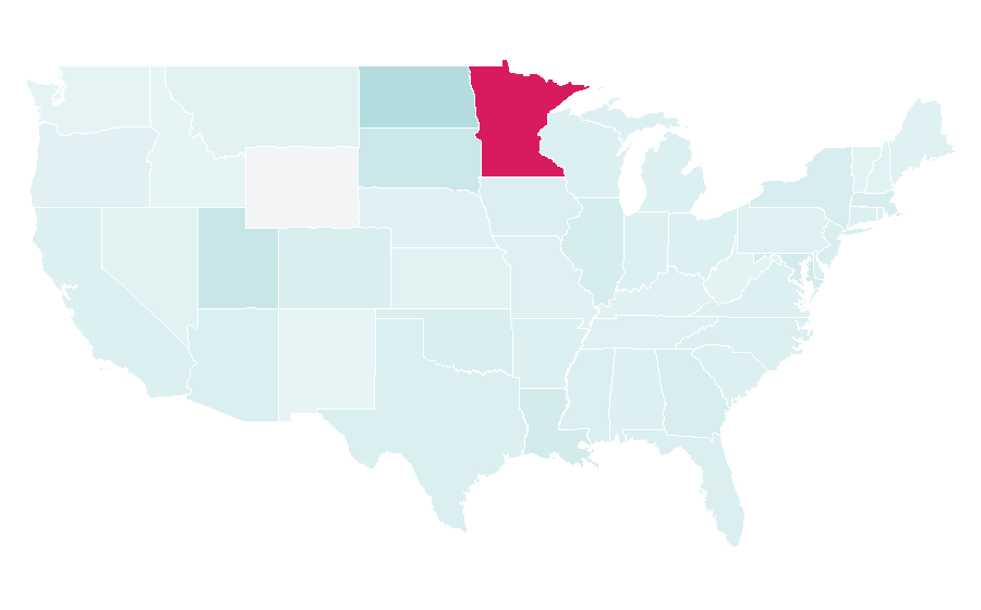 Affinity by region — Rudy Gobert, United States