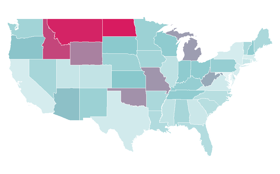 Affinity by region — Rumble (Transformers), United States