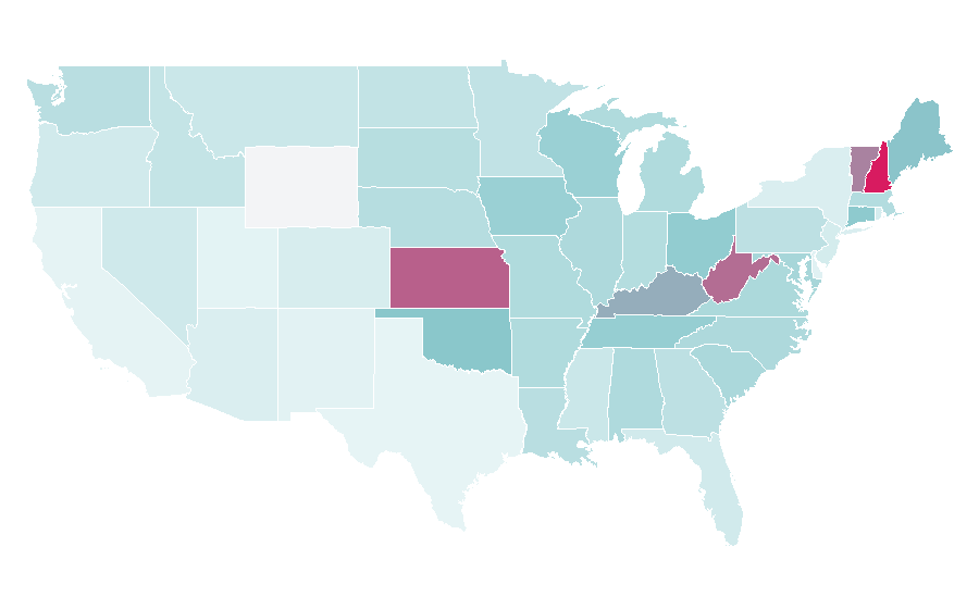 Affinity by region — Rummy, United States