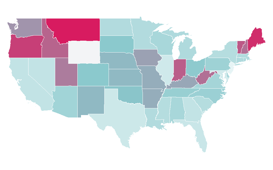 Affinity by region — Runes, United States