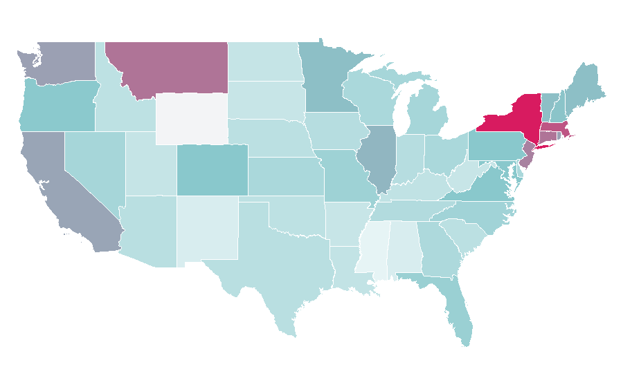 Affinity by region — Rupert Murdoch, United States