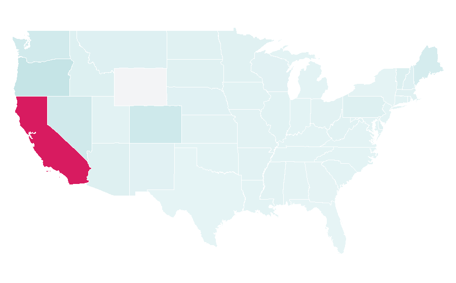 Affinity by region — Russian River Brewing Company, United States