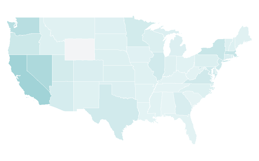 Affinity by region — Ryan Higa, United States