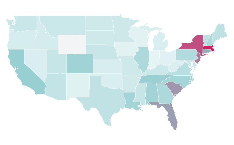 Affinity by region — Sabo Skirt, United States