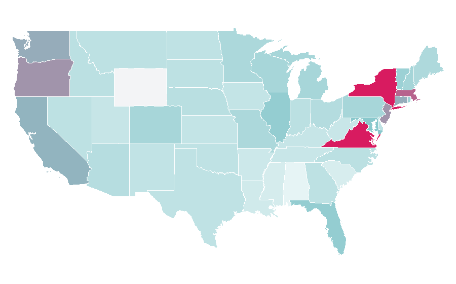 Affinity by region — Sabra (company), United States