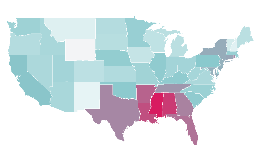 Affinity by region — Safari, United States