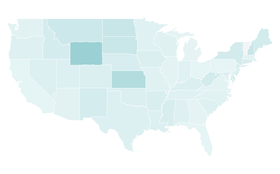 Affinity by region — Safari lodge, United States
