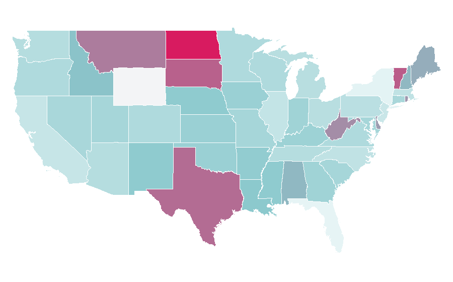 Affinity by region — Safety engineering, United States