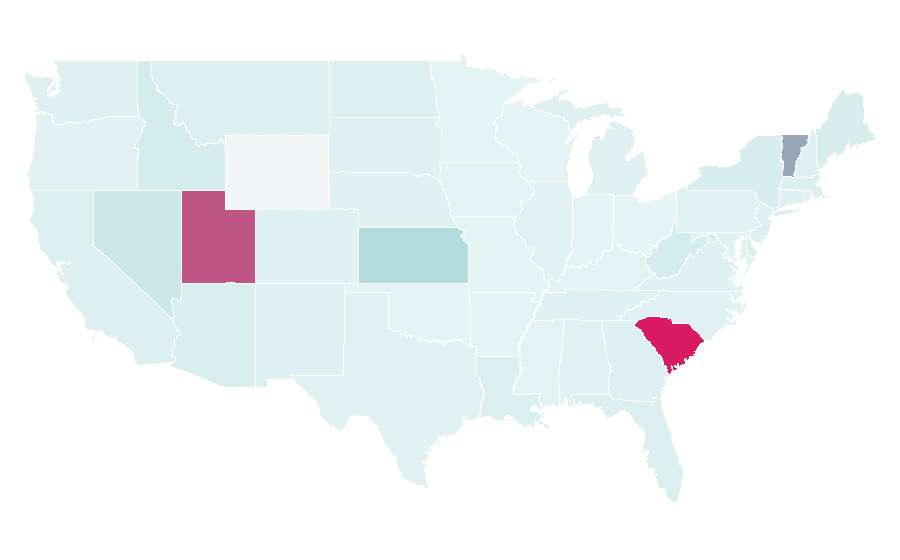 Affinity by region — Saint George, United States