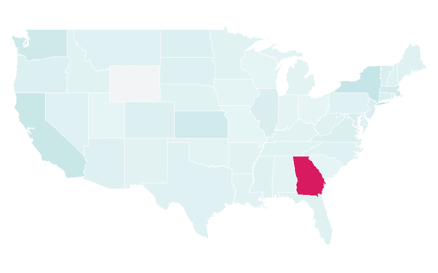 Affinity by region — Salaryman, United States