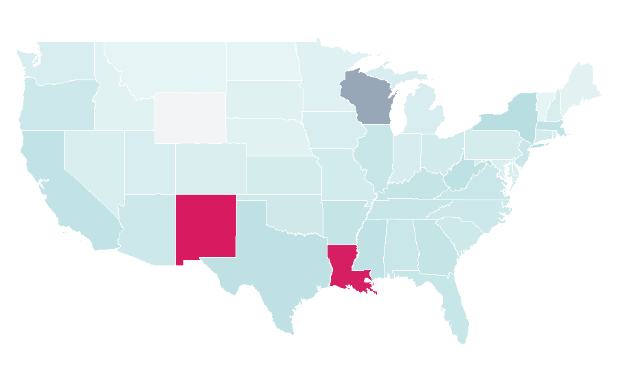 Affinity by region — Salé, United States