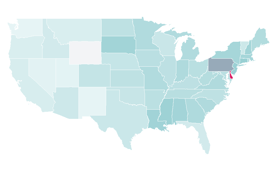 Affinity by region — Sallie Mae, United States