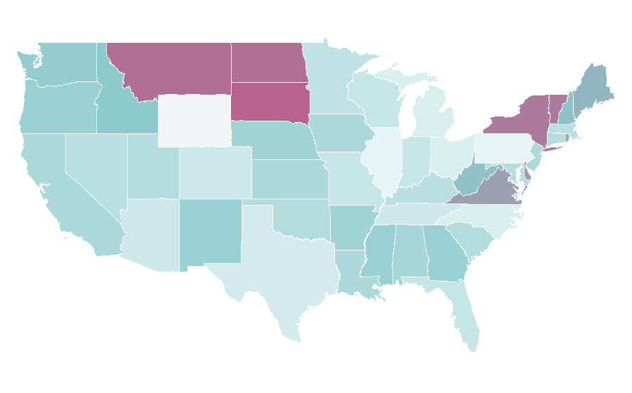 Affinity by region — Salsa (sauce), United States