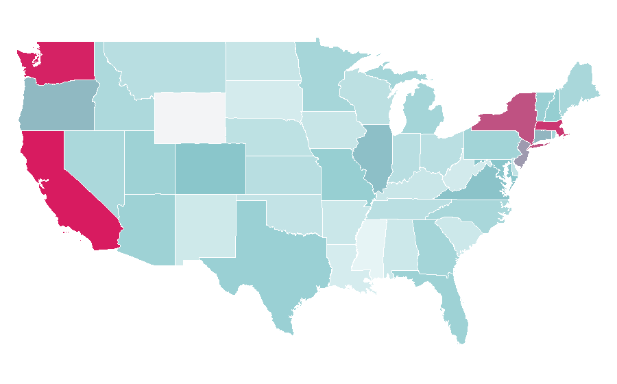 Affinity by region — Sam Altman, United States