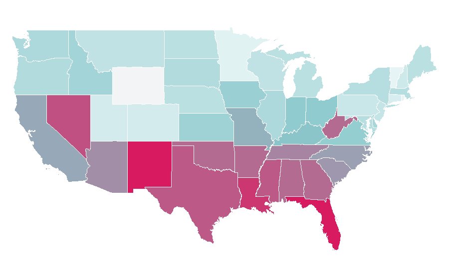 Affinity by region — Samsung Pay, United States