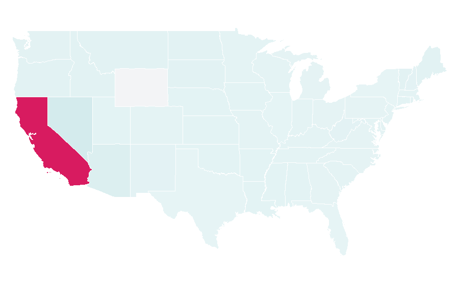 Affinity by region — San Diego County Fair, United States