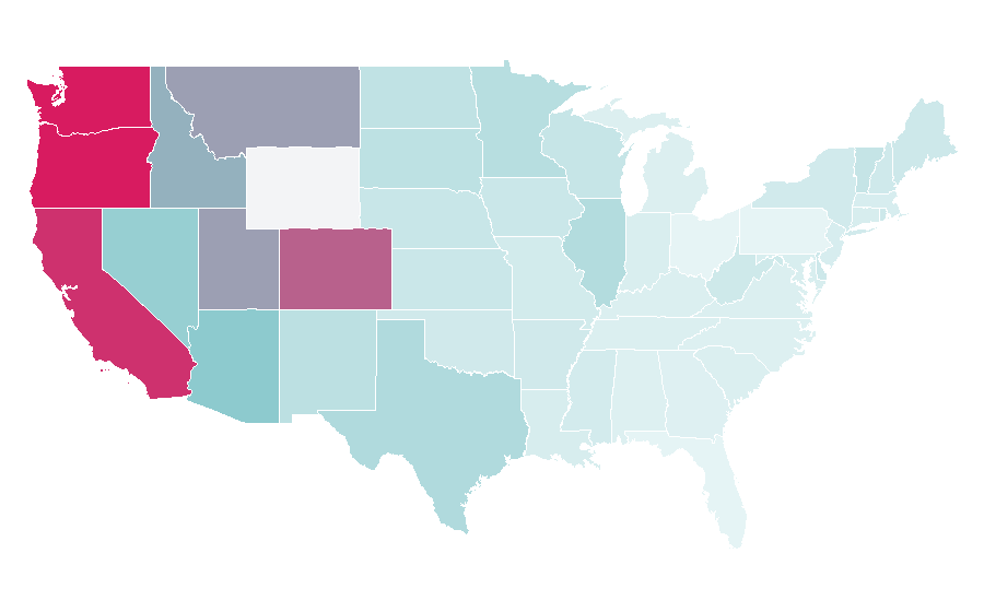 Affinity by region — San José del Cabo, United States