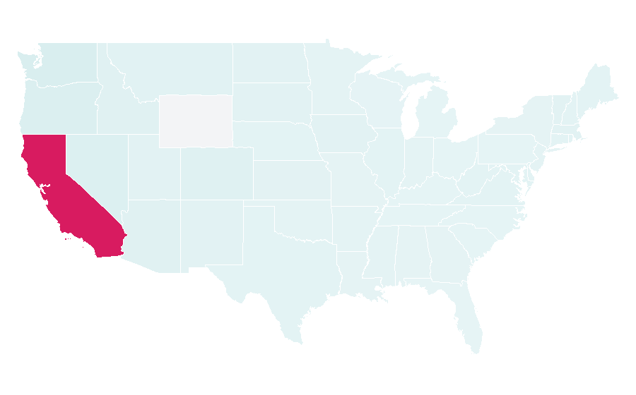 Affinity by region — San Jose State University, United States