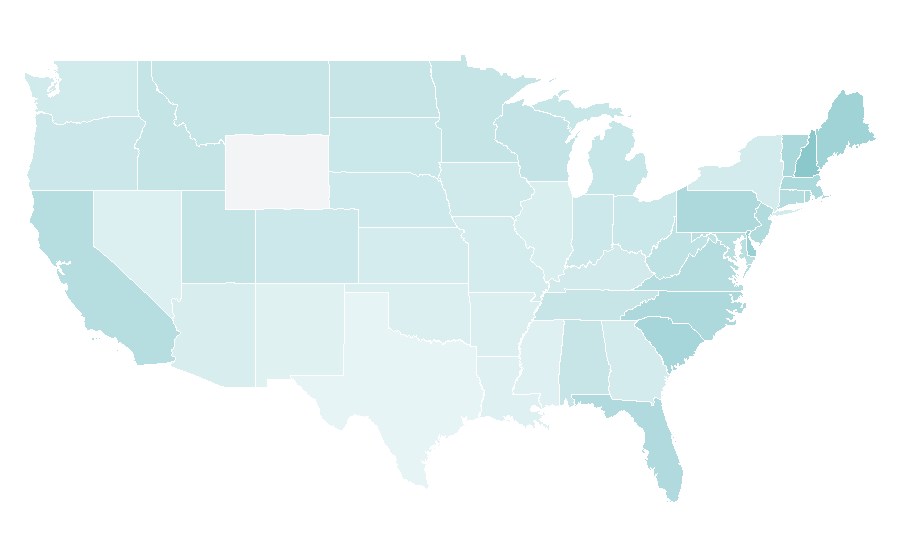 Affinity by region — Sand Cloud, United States