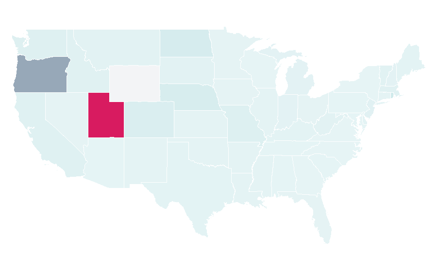 Affinity by region — Sandy, United States