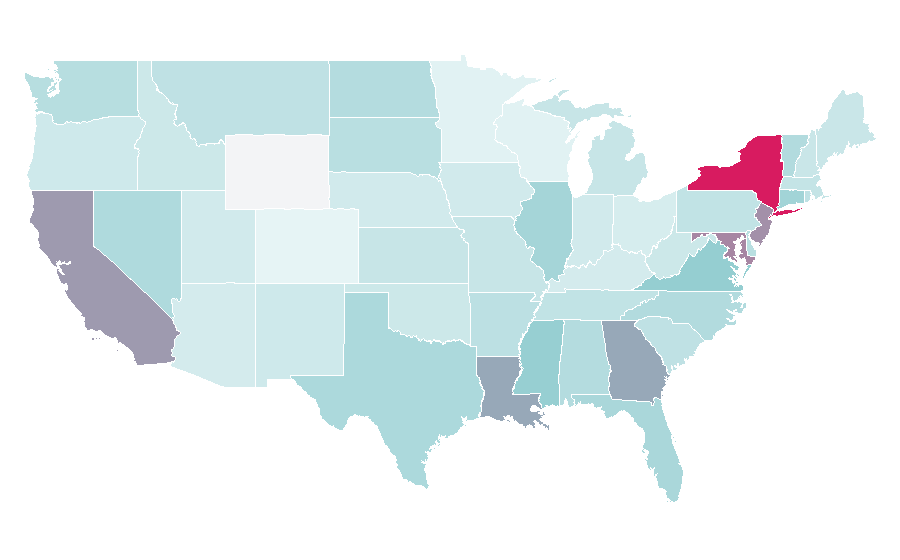 Affinity by region — Sanitary napkin, United States