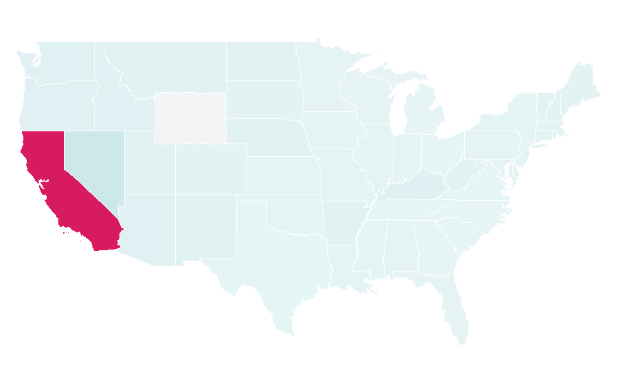 Affinity by region — Santa Anita Park, United States