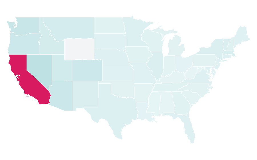 Affinity by region — Santa Barbara, California, United States