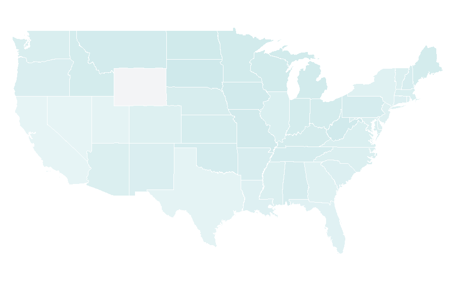 Affinity by region — Sarah Palin, United States