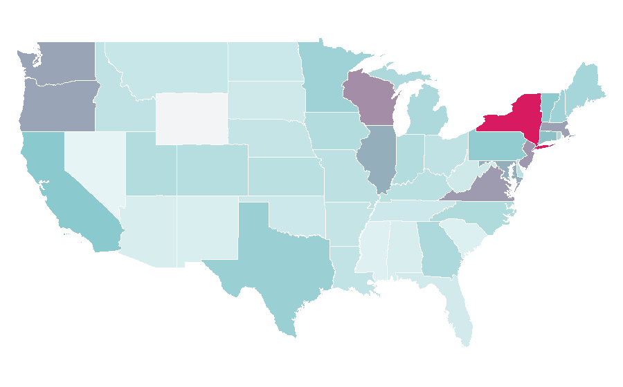 Affinity by region — Sari, United States