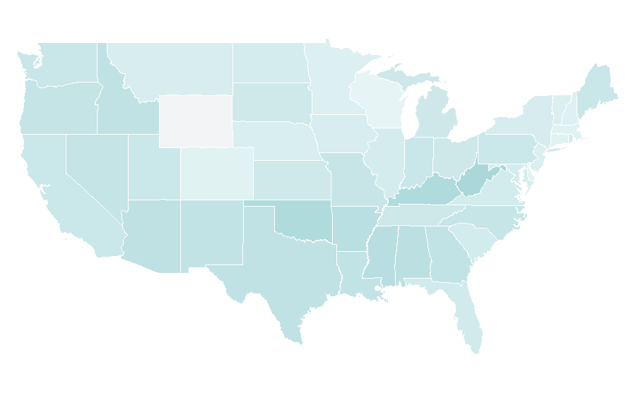 Affinity by region — Satan, United States