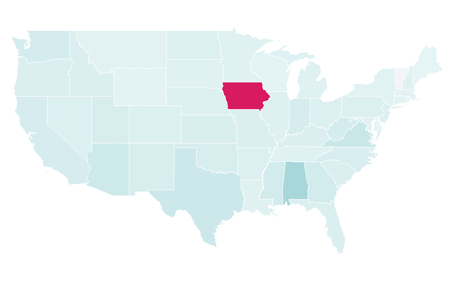 Affinity by region — Saturn (store), United States