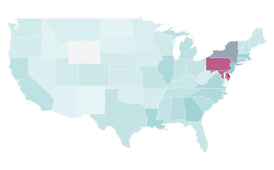 Affinity by region — Saucony, United States