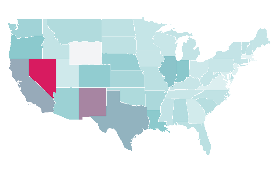 Affinity by region — Sauza Tequila, United States