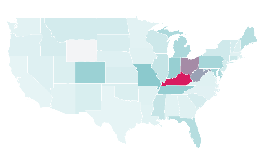 Affinity by region — Save-A-Lot, United States