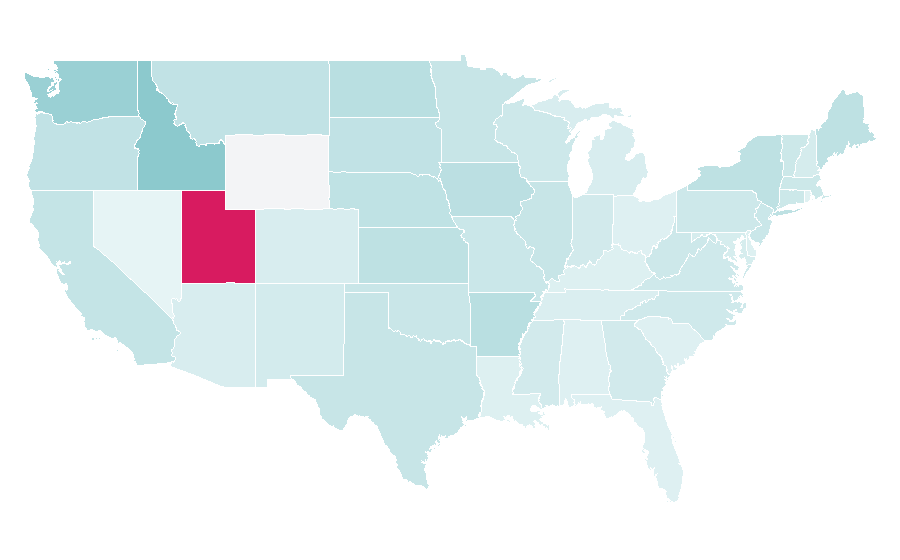 Affinity by region — Scone, United States