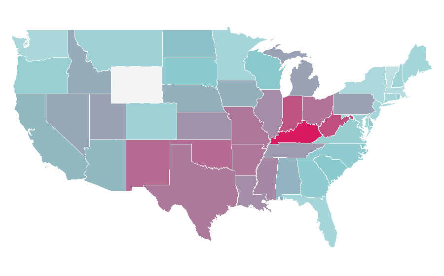 Affinity by region — Scream 3, United States