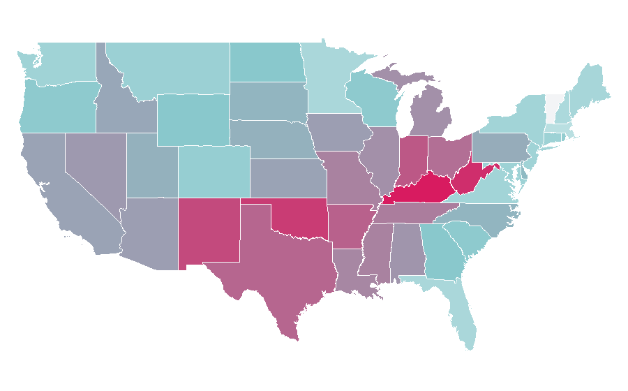 Affinity by region — Scream 4, United States