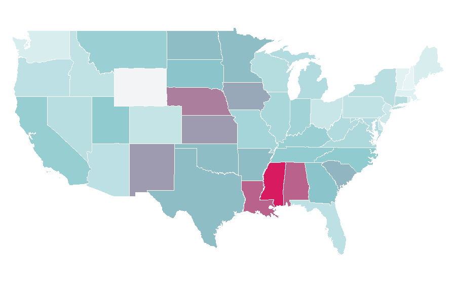 Affinity by region — Screen protector, United States