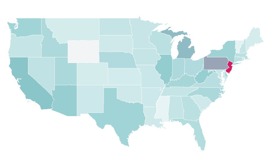 Affinity by region — Scrub Daddy, United States