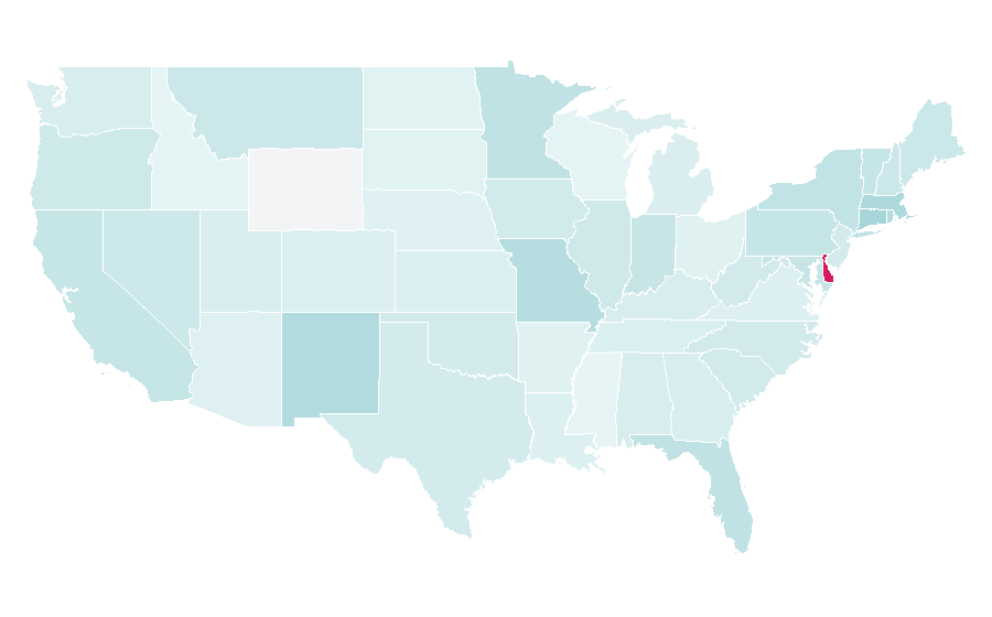 Affinity by region — Scruff, United States