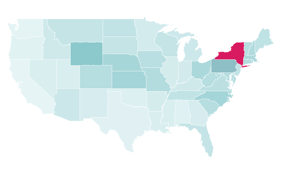 Affinity by region — Sean McDermott, United States