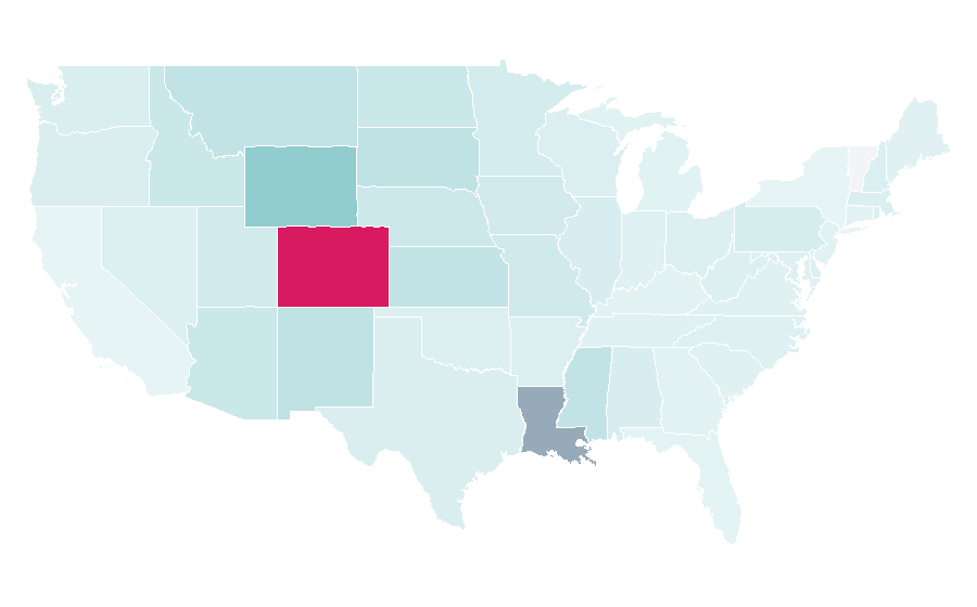 Affinity by region — Sean Payton, United States