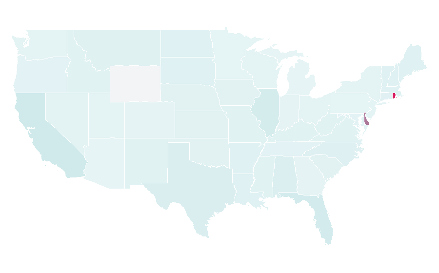 Affinity by region — Seascape, United States