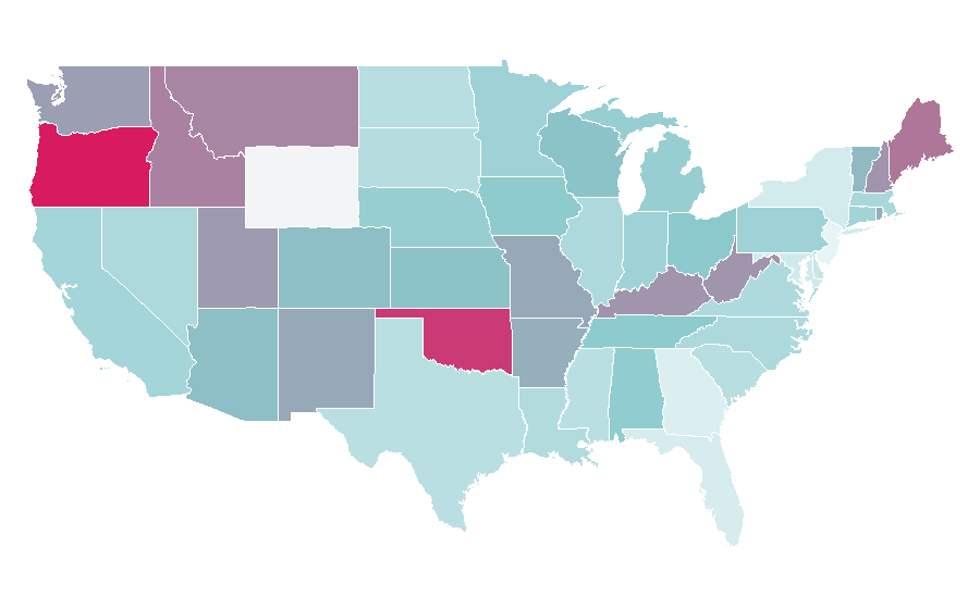 Affinity by region — Season of the Witch (2011 film), United States