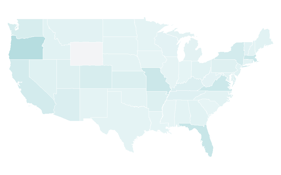 Affinity by region — Secret Garden (TV series), United States