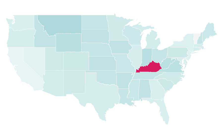 Affinity by region — Secretariat (film), United States