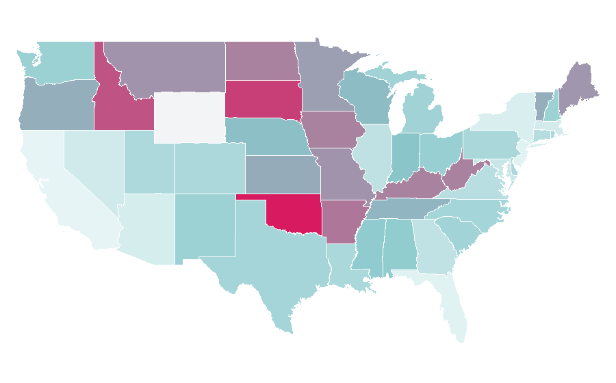 Affinity by region — Seed company, United States