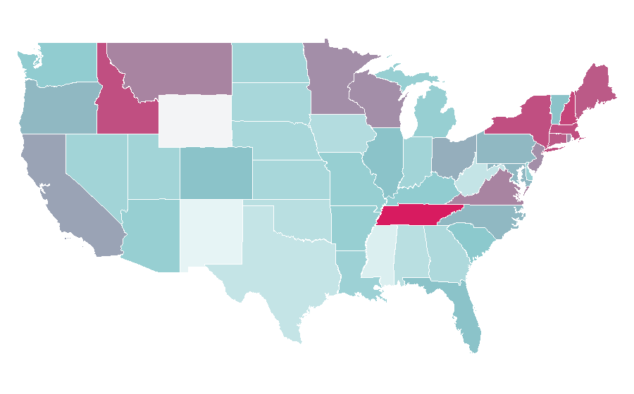 Affinity by region — Seed oil, United States