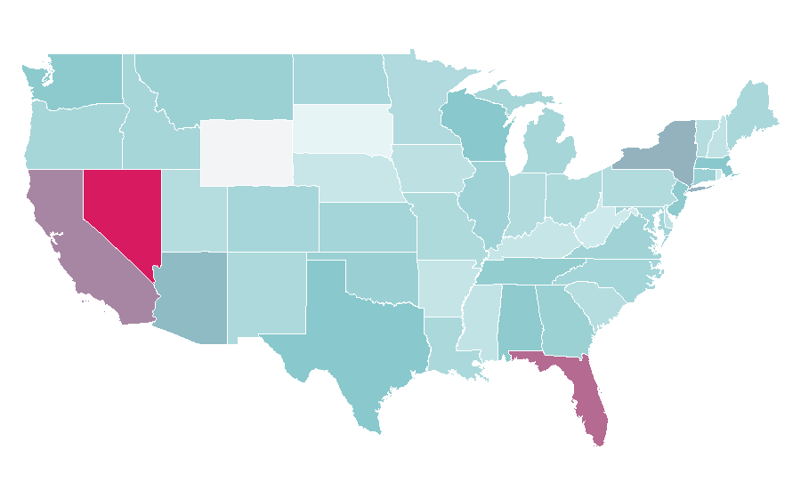 Affinity by region — SEEK, United States