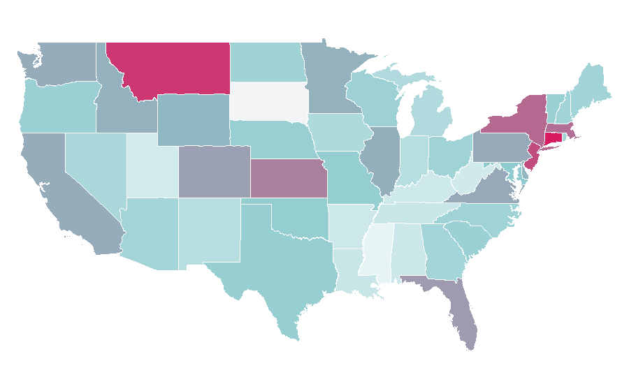 Affinity by region — Seeking Alpha, United States